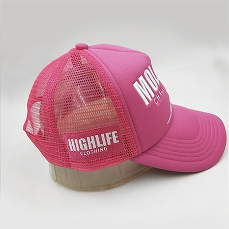 Branded Pink Sports Hat